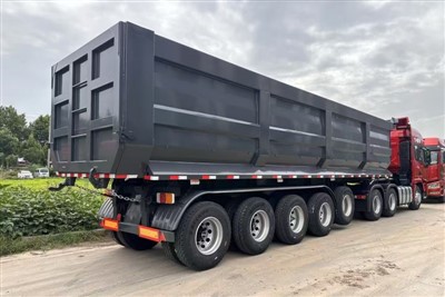 Trakk Dump tat-Tipping Speċjali Heavy Duty Side